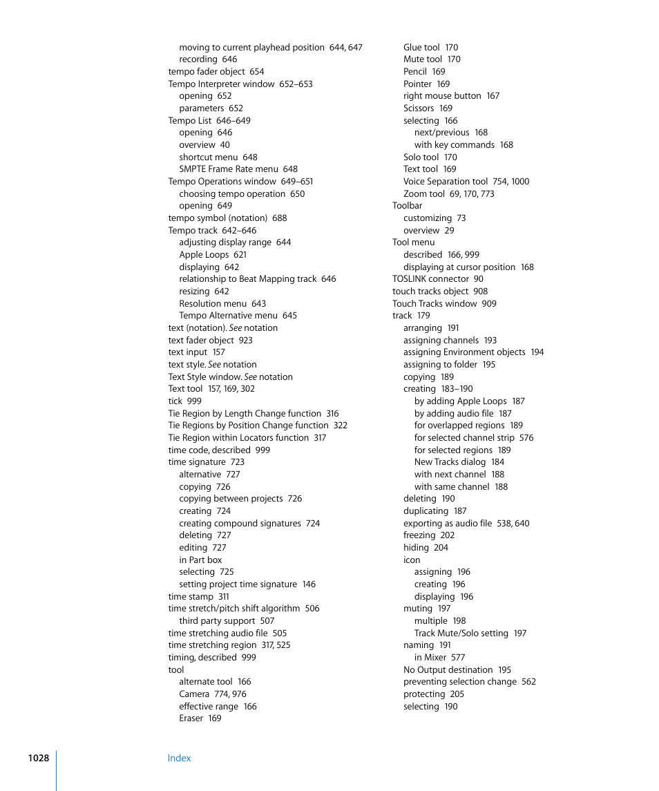 Apple Logic Pro 8 User Manual | Page 1028 / 1030