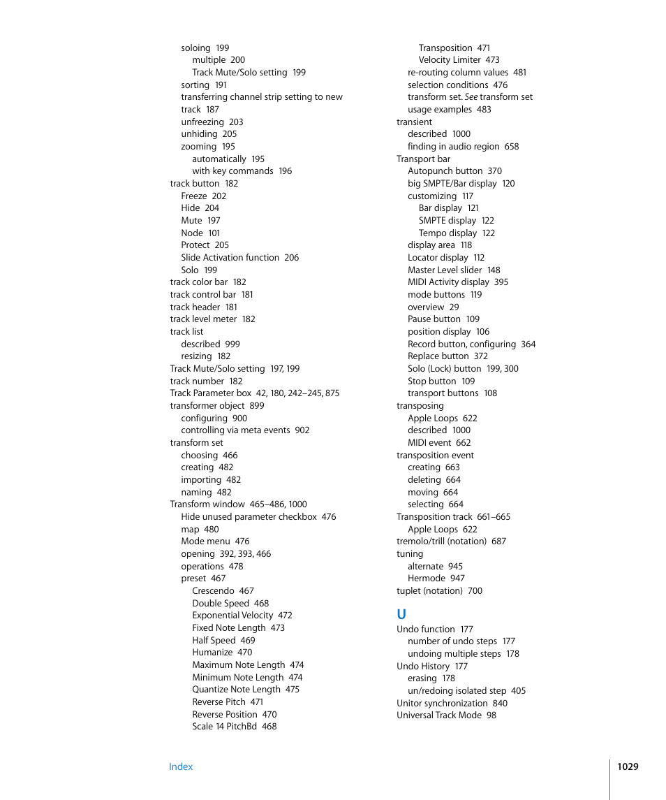 Apple Logic Pro 8 User Manual | Page 1029 / 1030