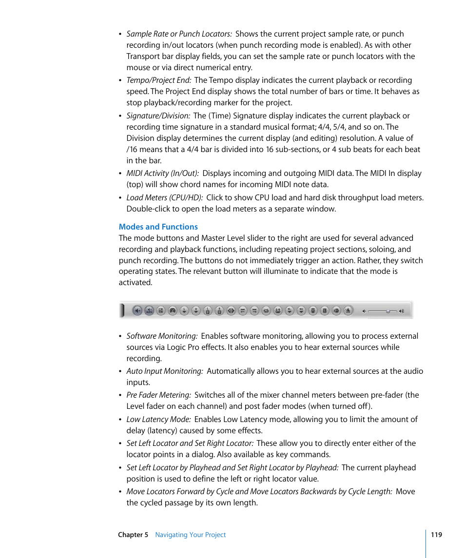 Apple Logic Pro 8 User Manual | Page 119 / 1030