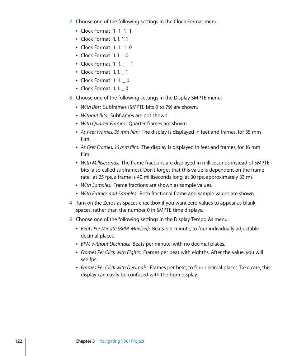 Apple Logic Pro 8 User Manual | Page 122 / 1030