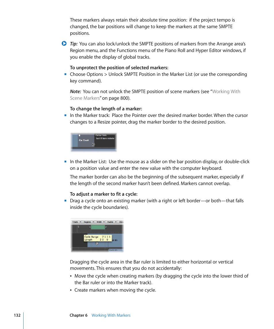 Apple Logic Pro 8 User Manual | Page 132 / 1030