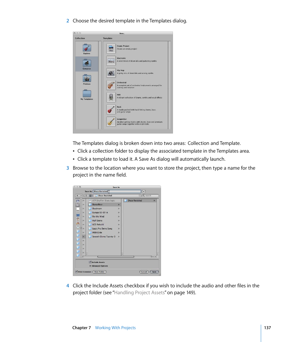 Apple Logic Pro 8 User Manual | Page 137 / 1030