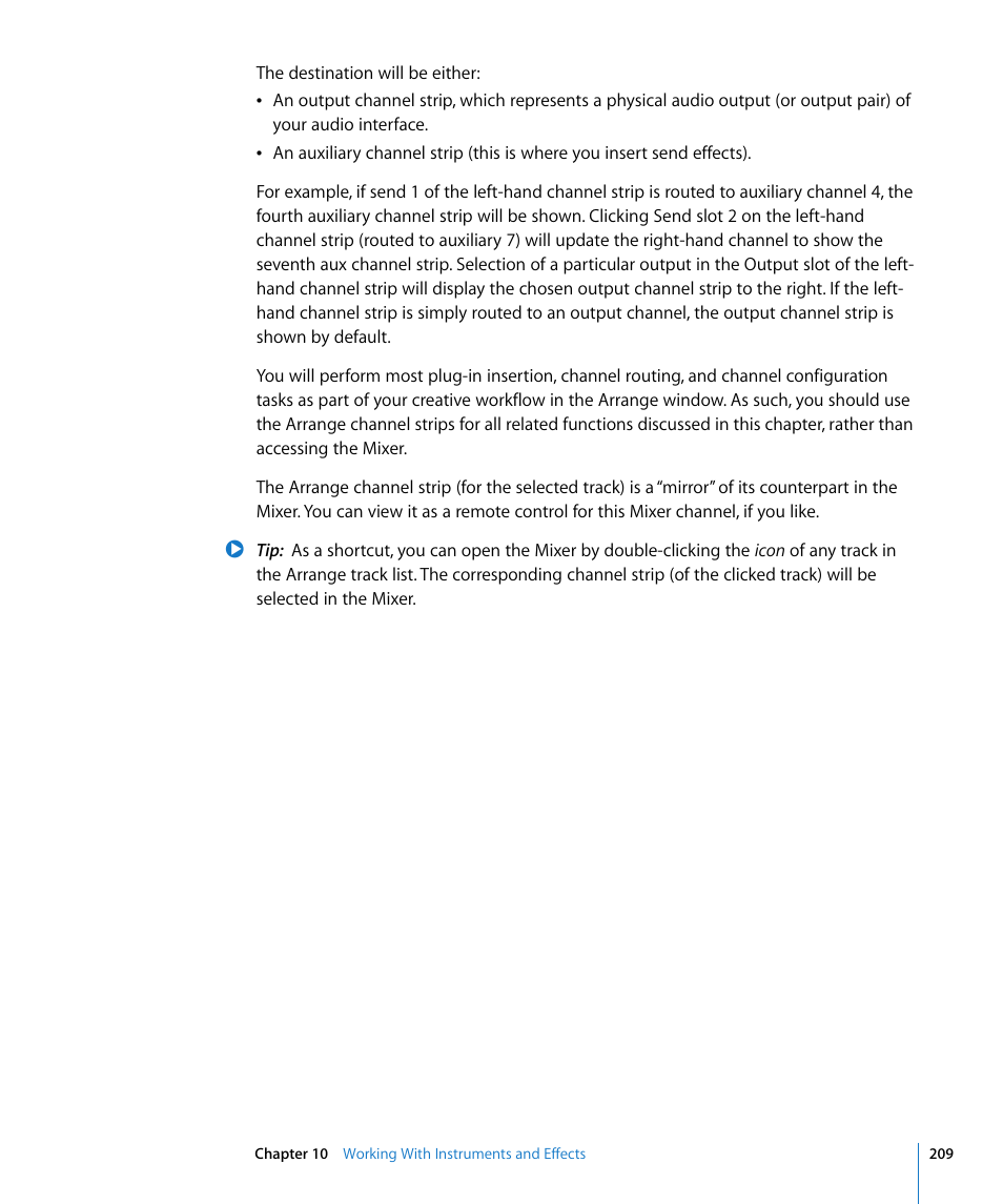 Apple Logic Pro 8 User Manual | Page 209 / 1030