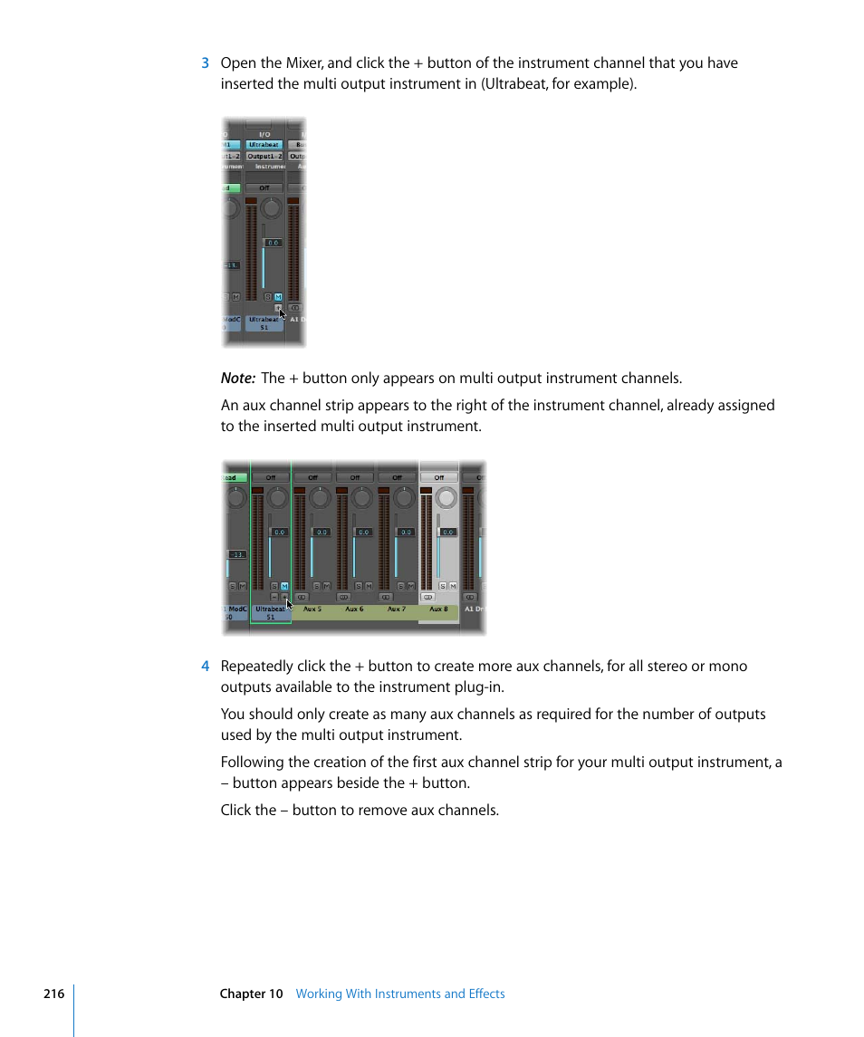 Apple Logic Pro 8 User Manual | Page 216 / 1030