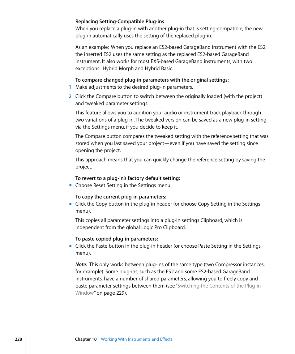 Apple Logic Pro 8 User Manual | Page 228 / 1030