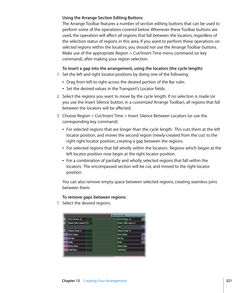 Apple Logic Pro 8 User Manual | Page 321 / 1030