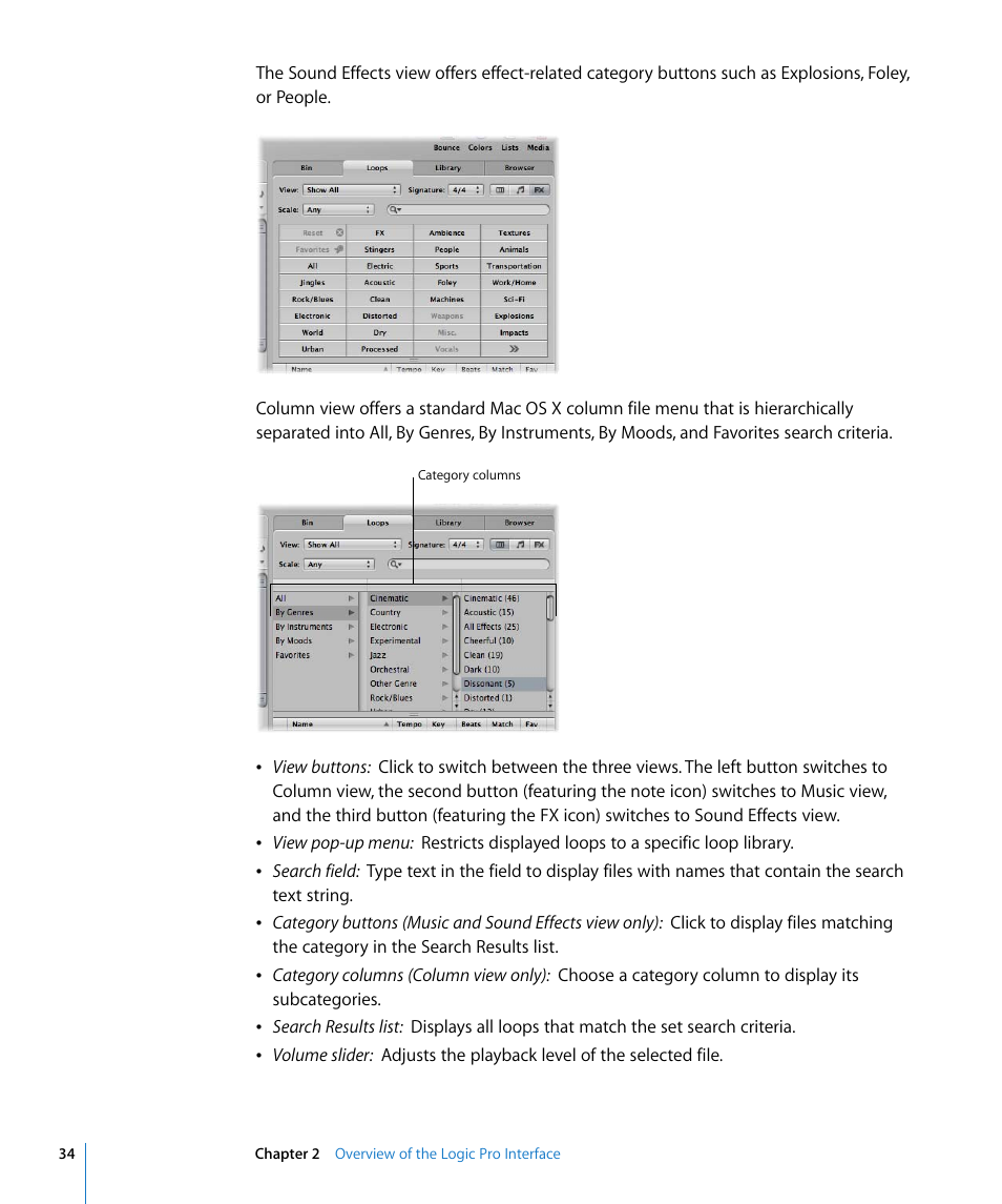Apple Logic Pro 8 User Manual | Page 34 / 1030