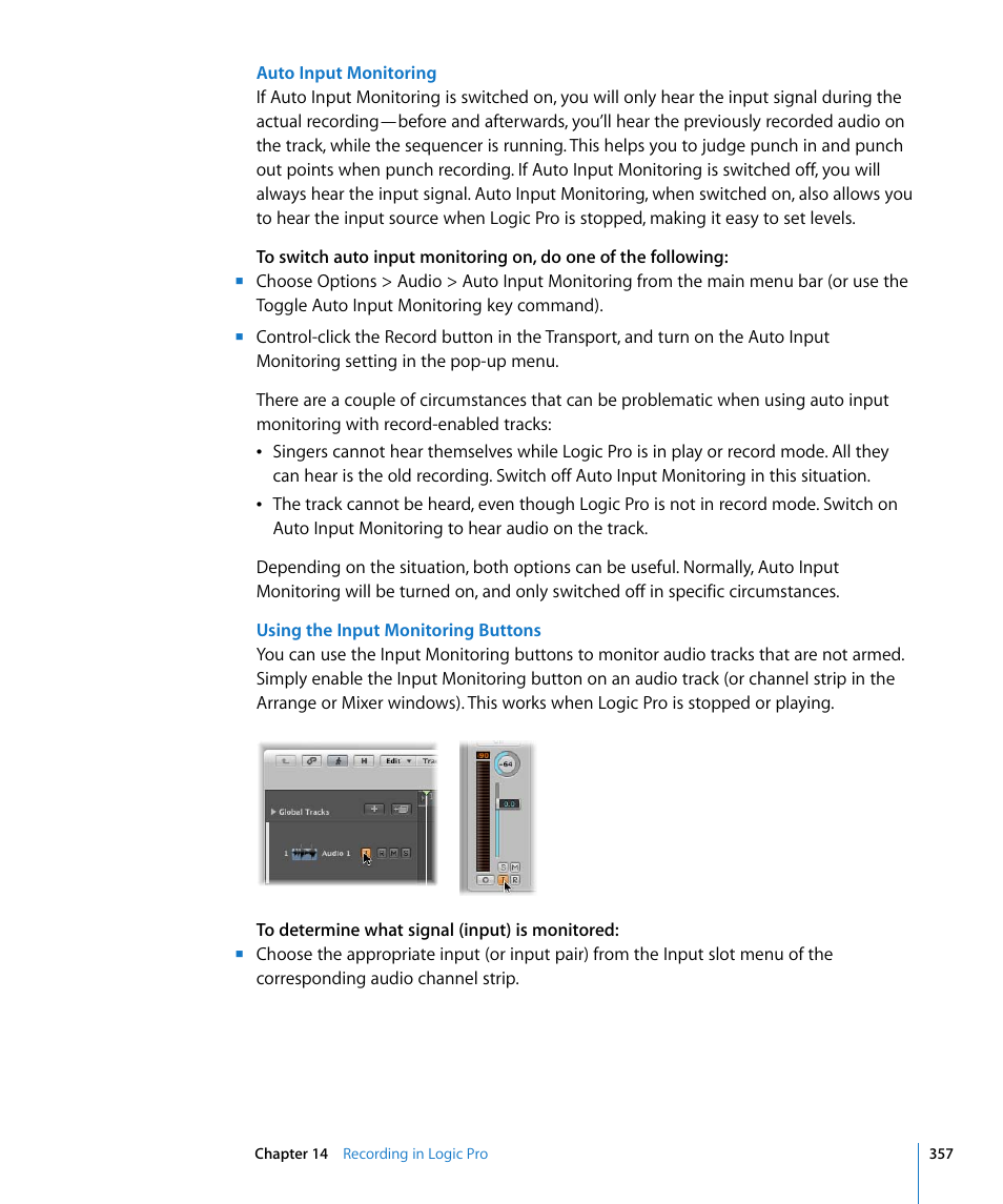 Apple Logic Pro 8 User Manual | Page 357 / 1030