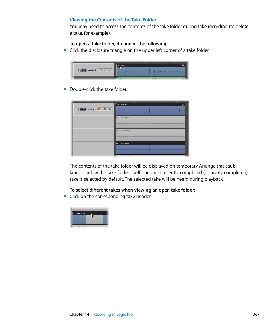 Apple Logic Pro 8 User Manual | Page 367 / 1030