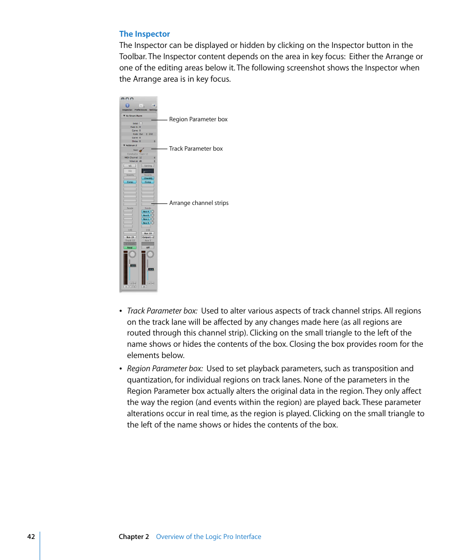 Apple Logic Pro 8 User Manual | Page 42 / 1030