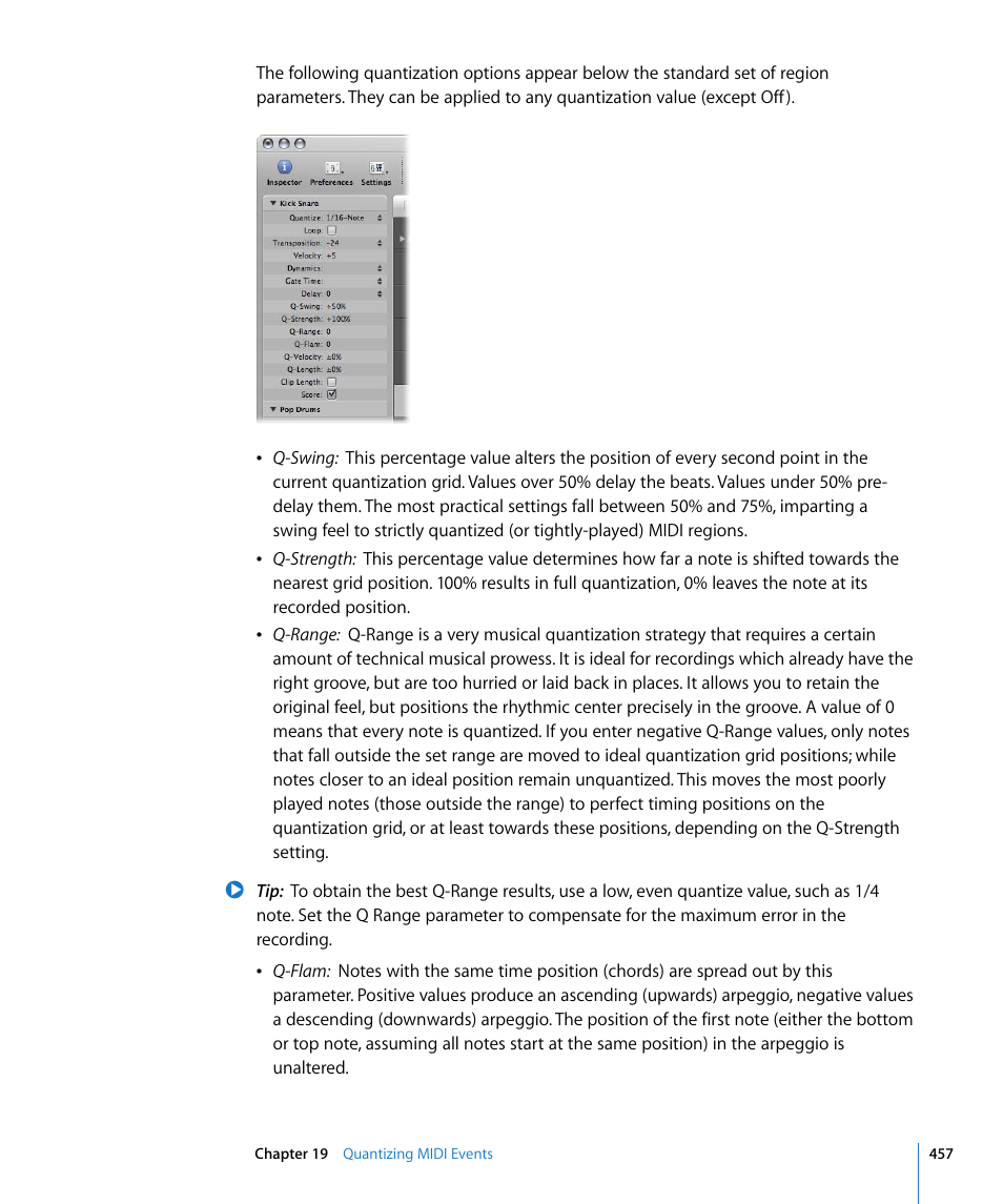 Apple Logic Pro 8 User Manual | Page 457 / 1030