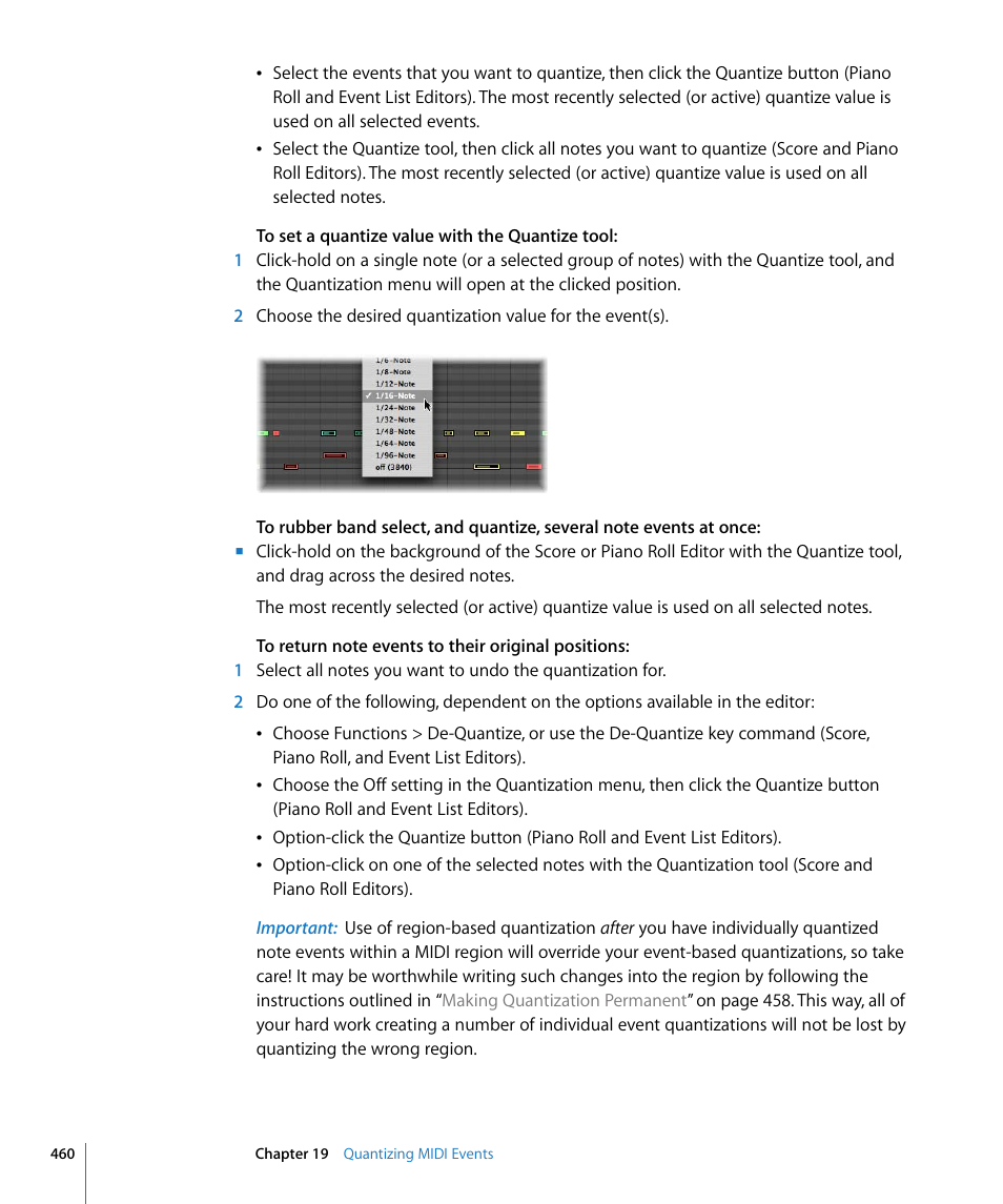 Apple Logic Pro 8 User Manual | Page 460 / 1030