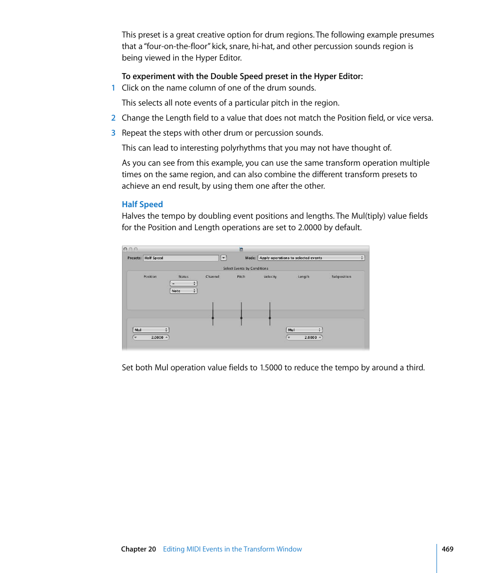 Apple Logic Pro 8 User Manual | Page 469 / 1030