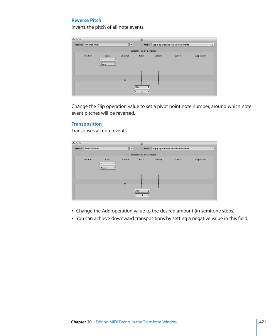Apple Logic Pro 8 User Manual | Page 471 / 1030