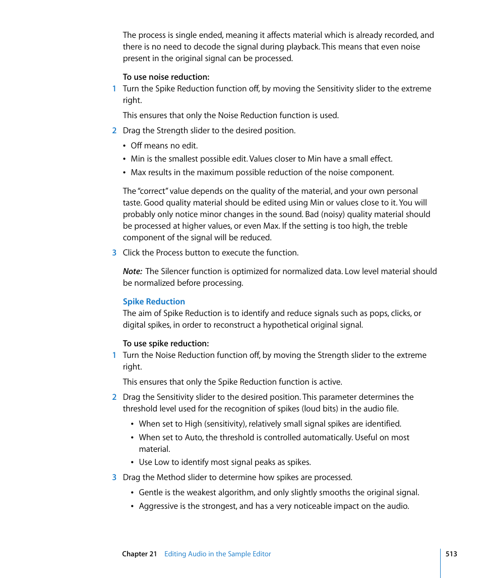 Apple Logic Pro 8 User Manual | Page 513 / 1030