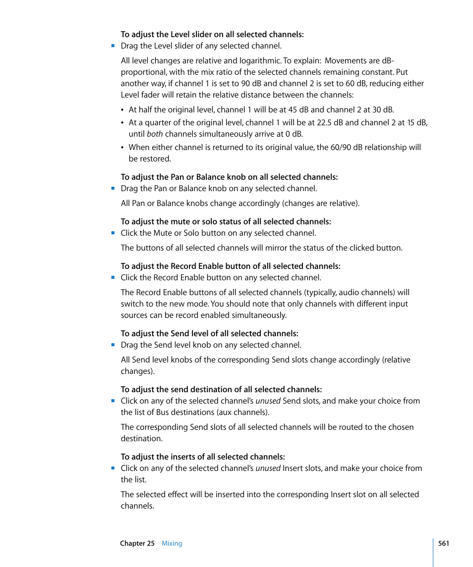 Apple Logic Pro 8 User Manual | Page 561 / 1030