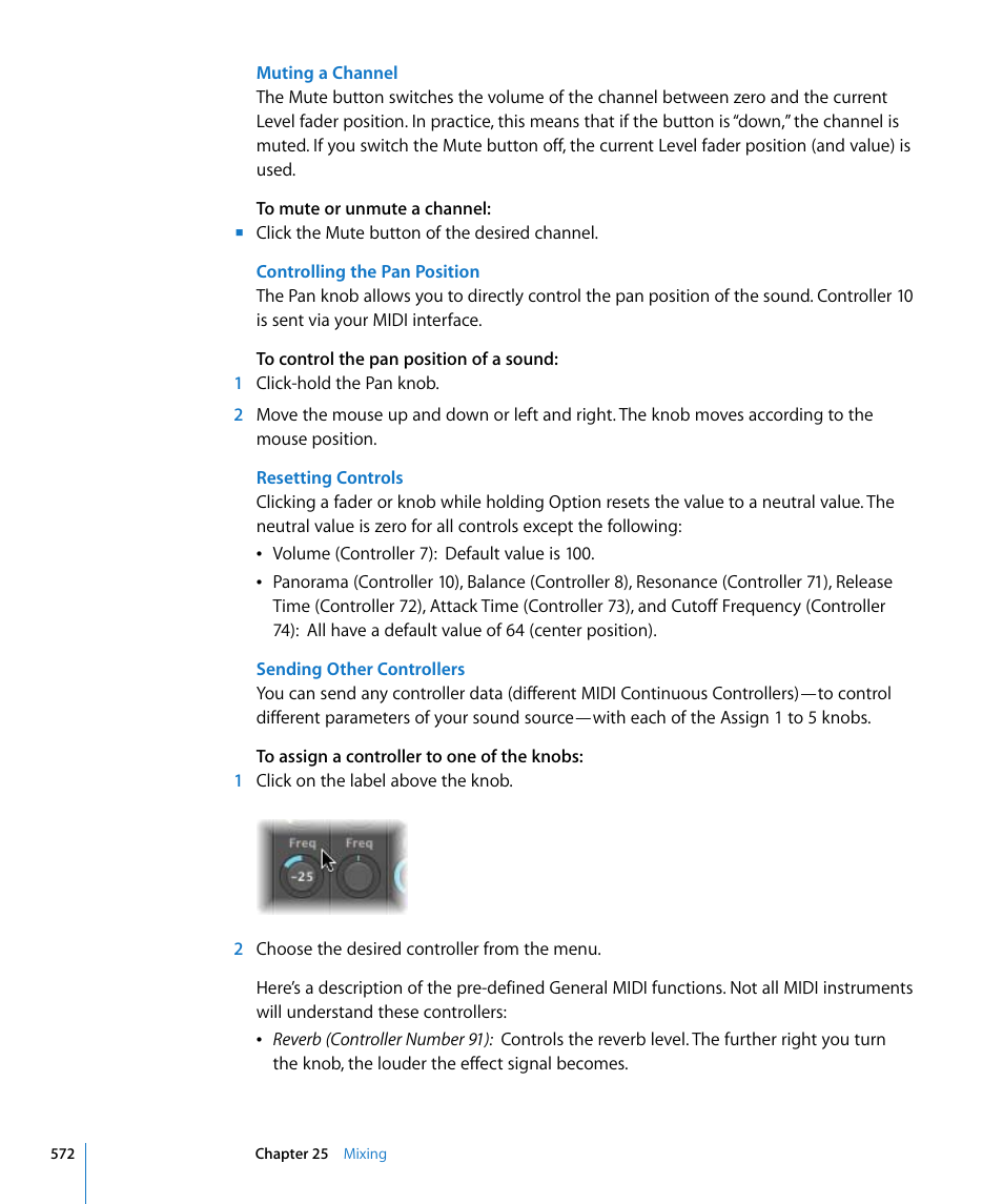 Apple Logic Pro 8 User Manual | Page 572 / 1030