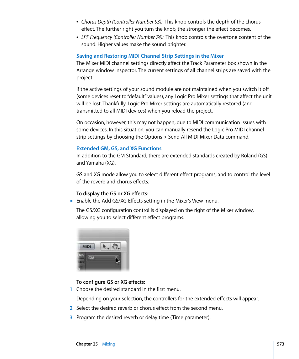 Apple Logic Pro 8 User Manual | Page 573 / 1030
