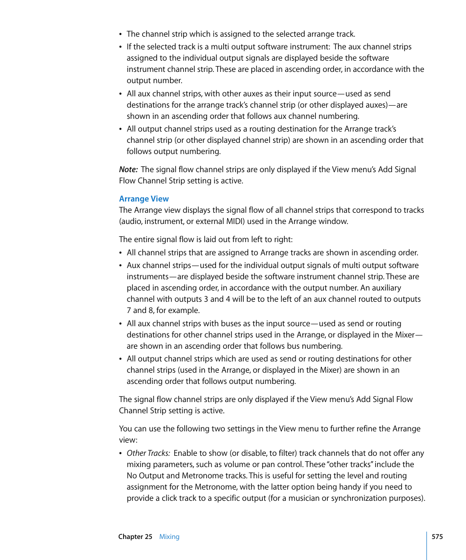 Apple Logic Pro 8 User Manual | Page 575 / 1030