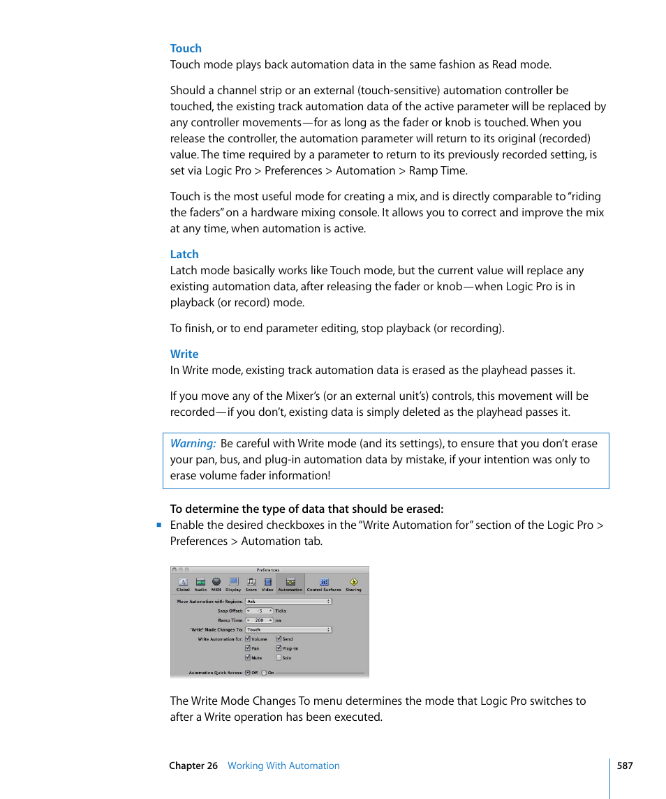 Apple Logic Pro 8 User Manual | Page 587 / 1030