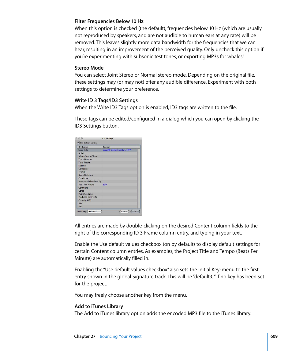 Apple Logic Pro 8 User Manual | Page 609 / 1030