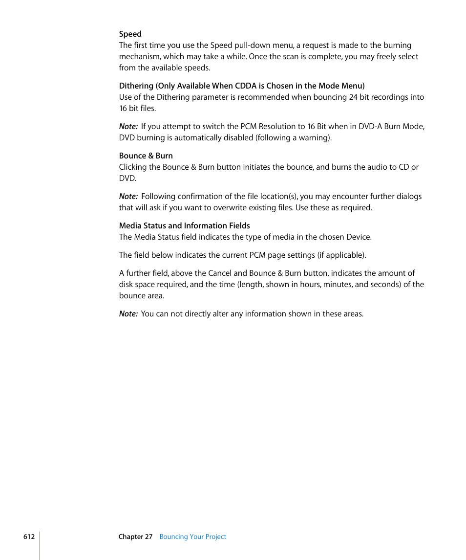 Apple Logic Pro 8 User Manual | Page 612 / 1030