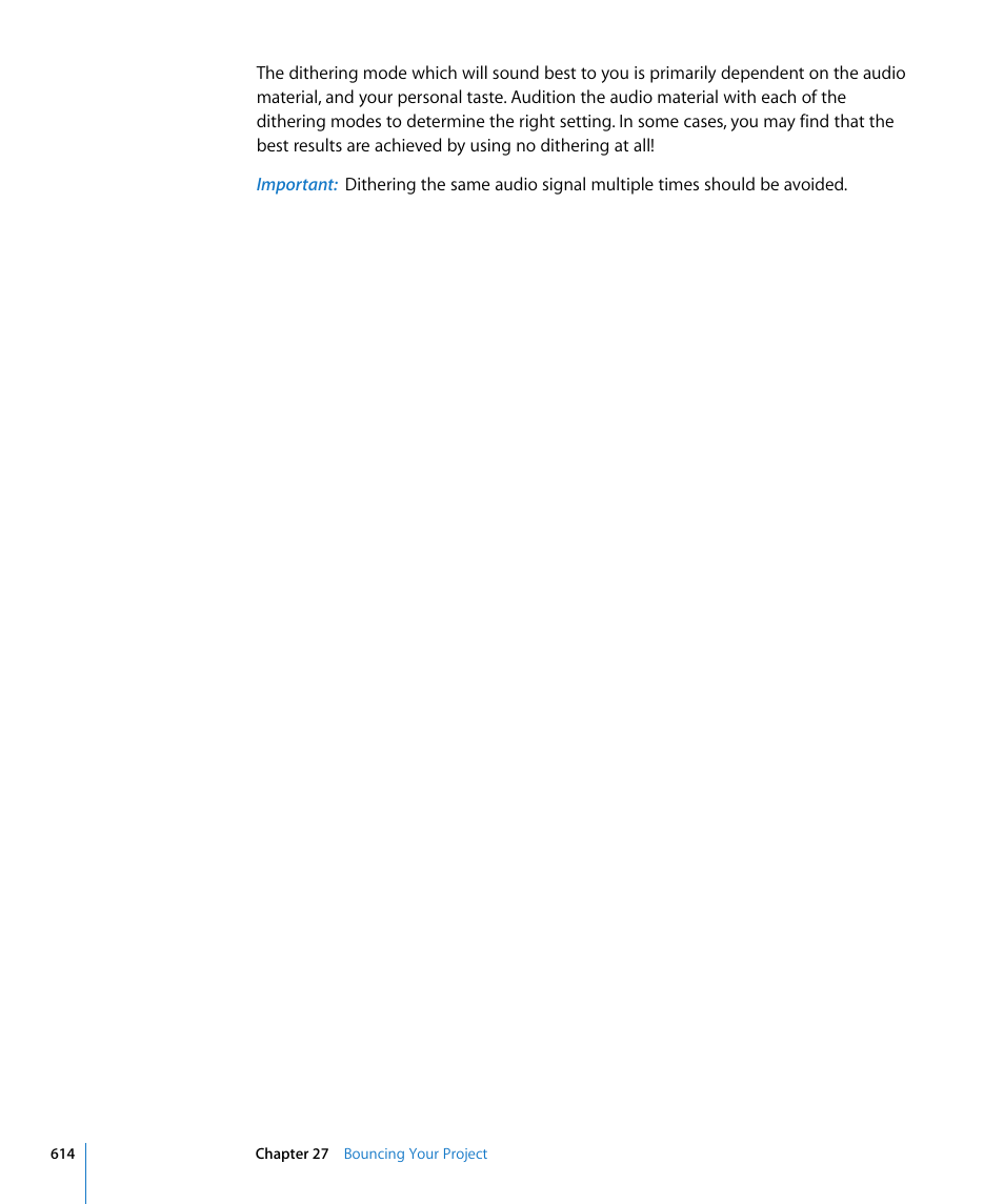 Apple Logic Pro 8 User Manual | Page 614 / 1030