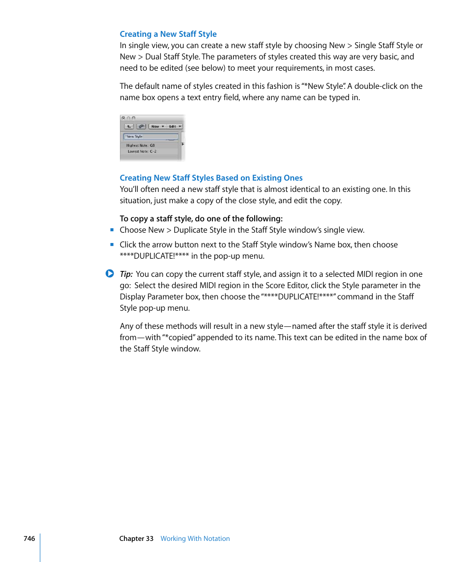 Apple Logic Pro 8 User Manual | Page 746 / 1030