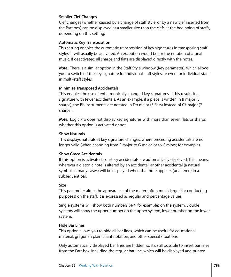 Apple Logic Pro 8 User Manual | Page 789 / 1030