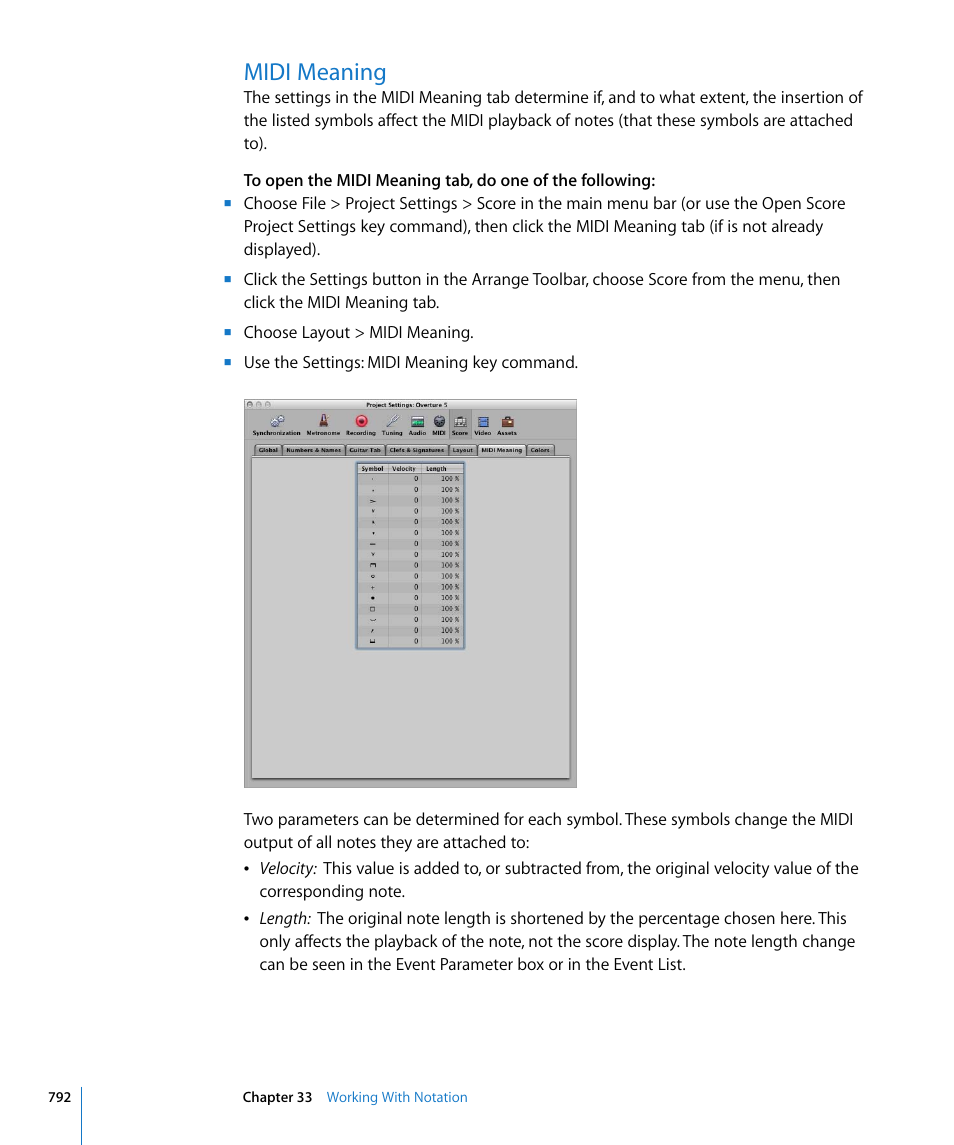 Midi meaning | Apple Logic Pro 8 User Manual | Page 792 / 1030