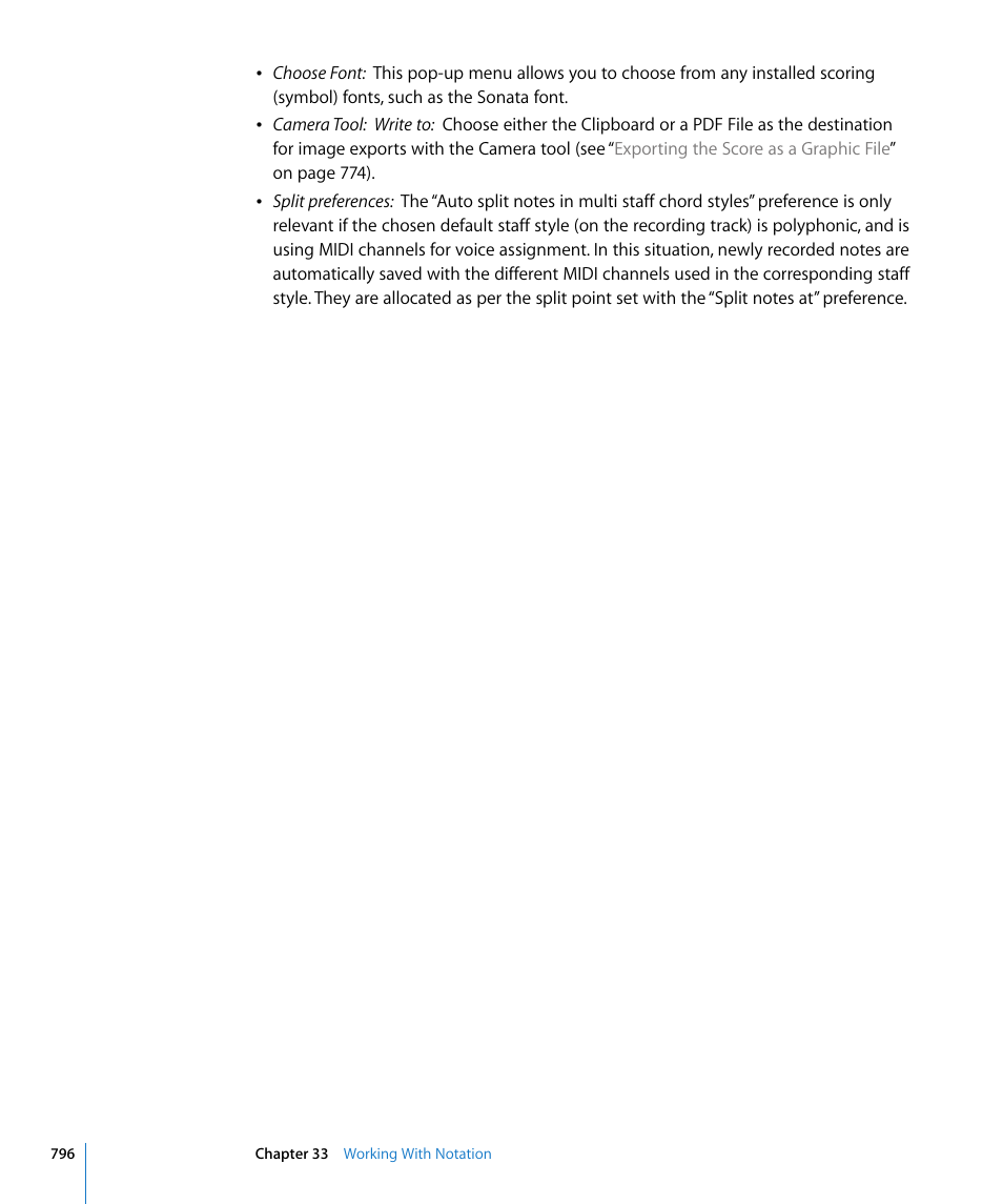 Apple Logic Pro 8 User Manual | Page 796 / 1030