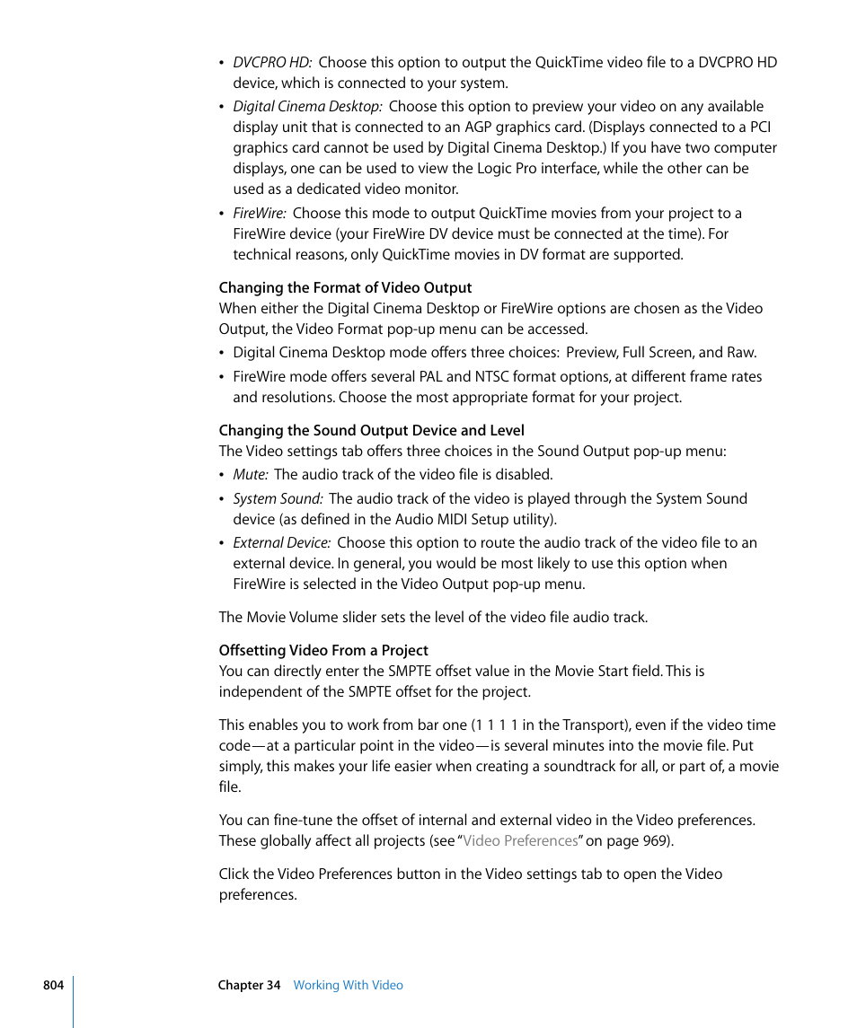 Apple Logic Pro 8 User Manual | Page 804 / 1030
