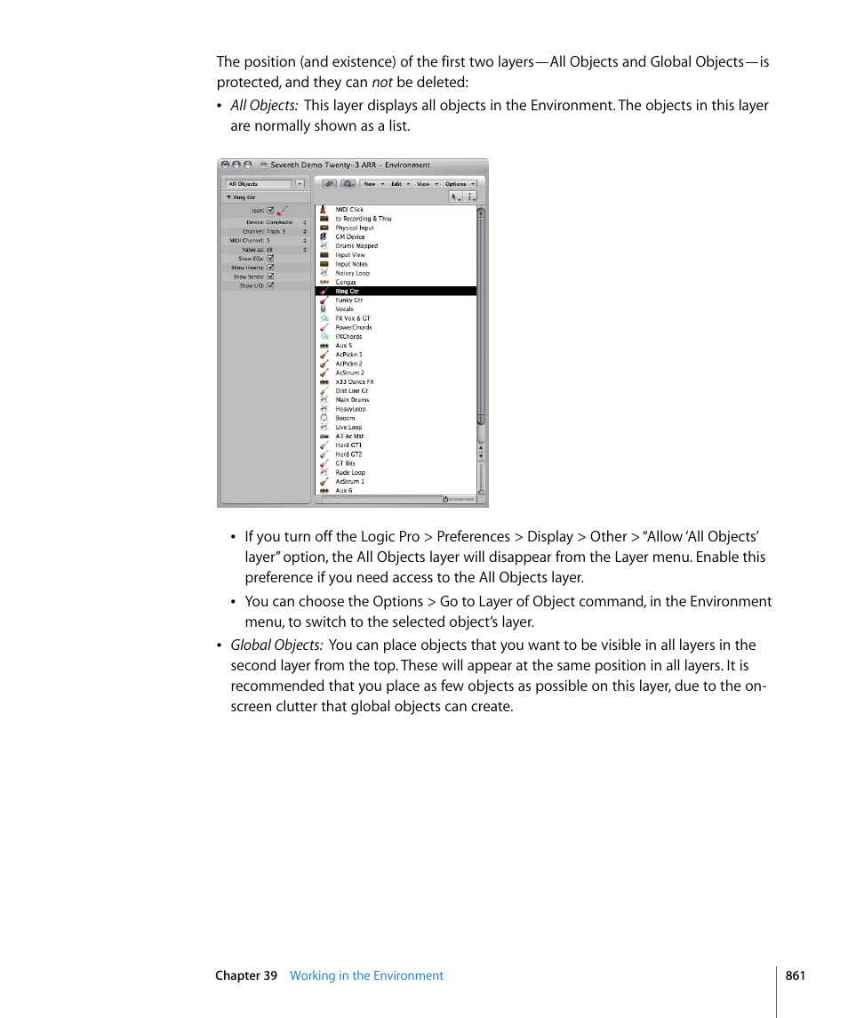 Apple Logic Pro 8 User Manual | Page 861 / 1030
