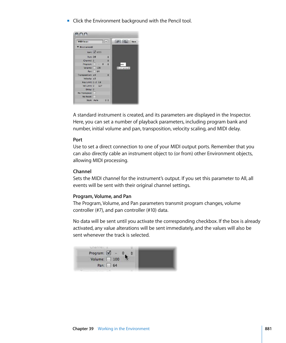 Apple Logic Pro 8 User Manual | Page 881 / 1030