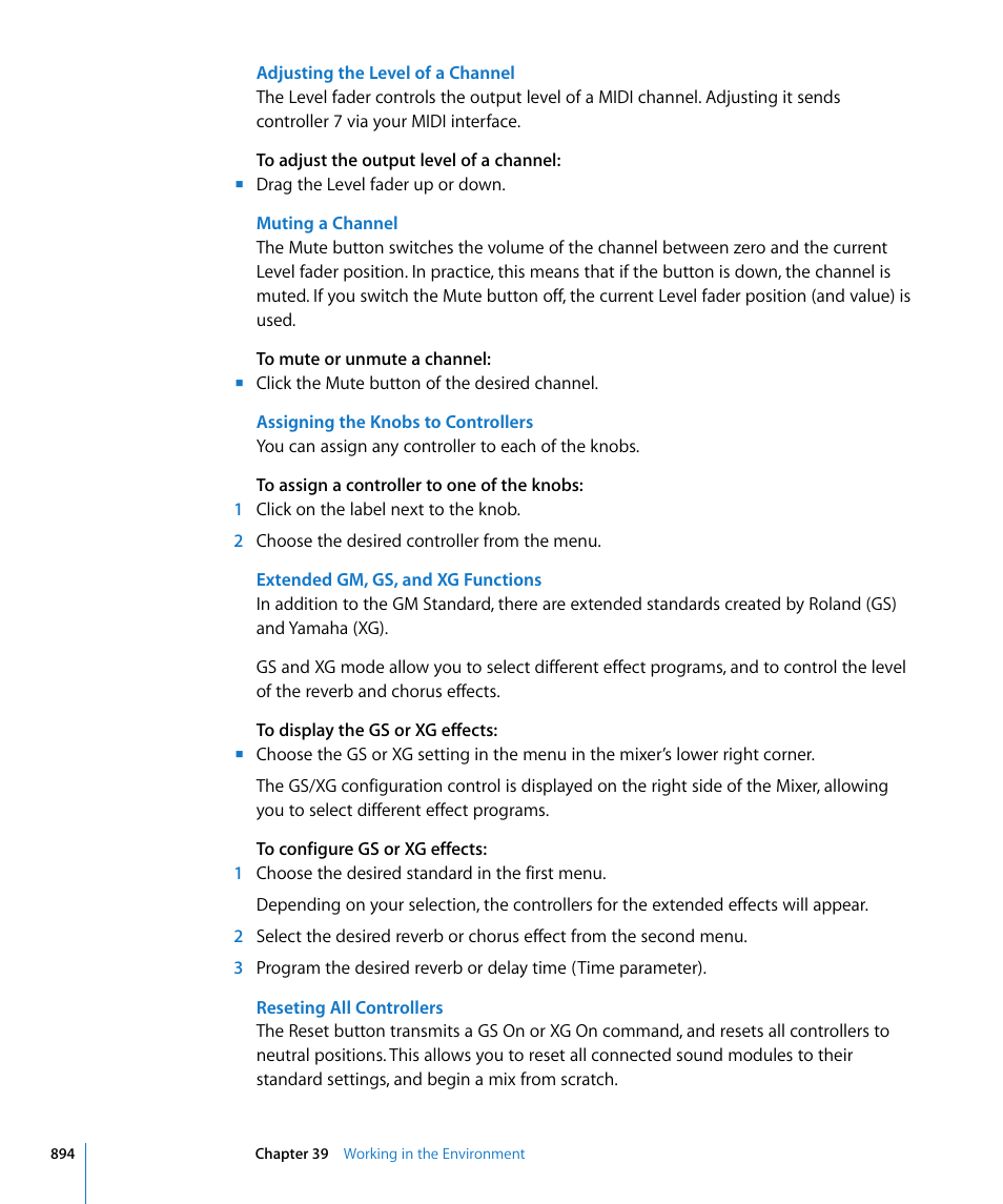 Apple Logic Pro 8 User Manual | Page 894 / 1030