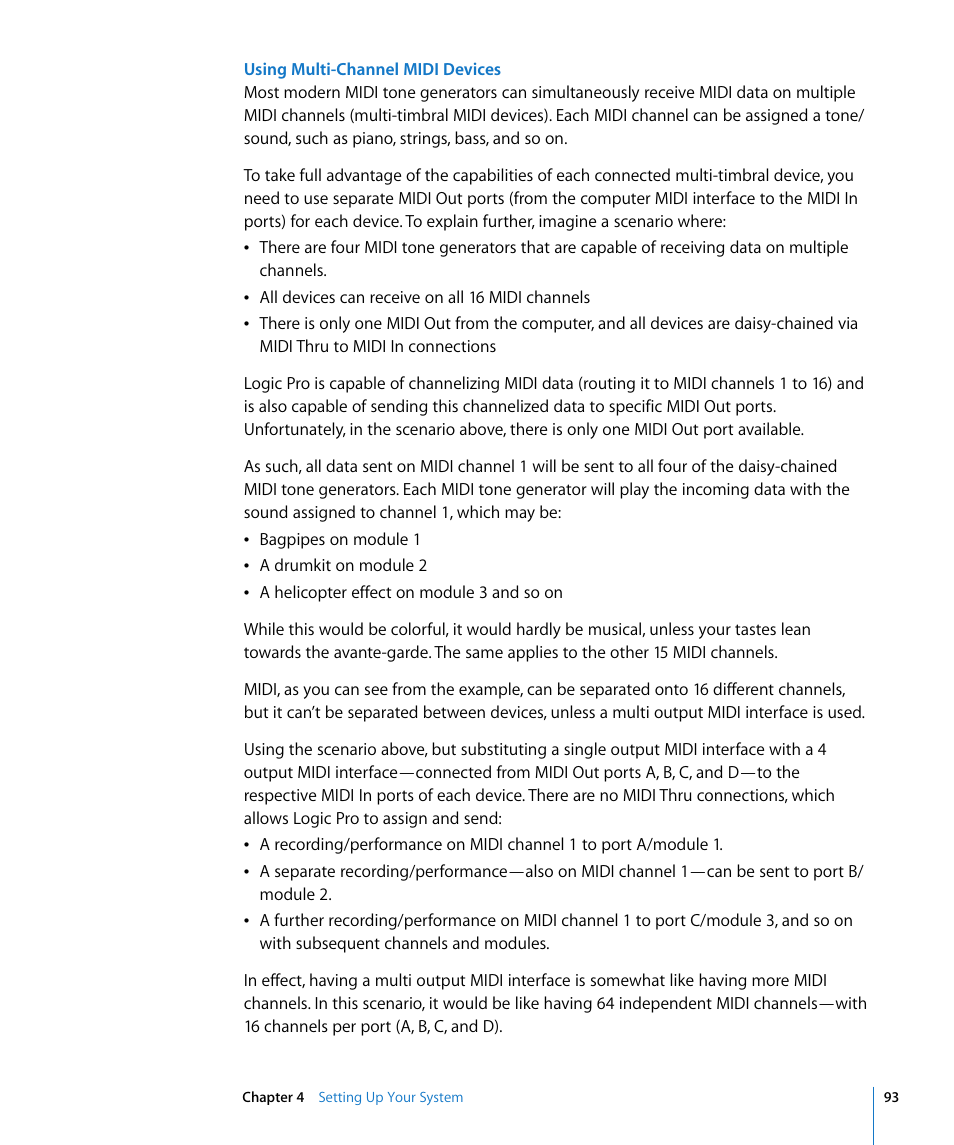 Apple Logic Pro 8 User Manual | Page 93 / 1030