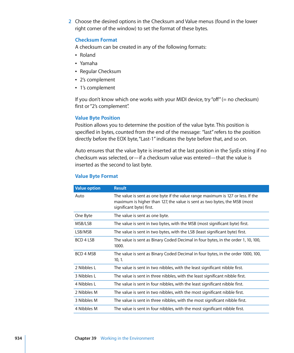 Apple Logic Pro 8 User Manual | Page 934 / 1030