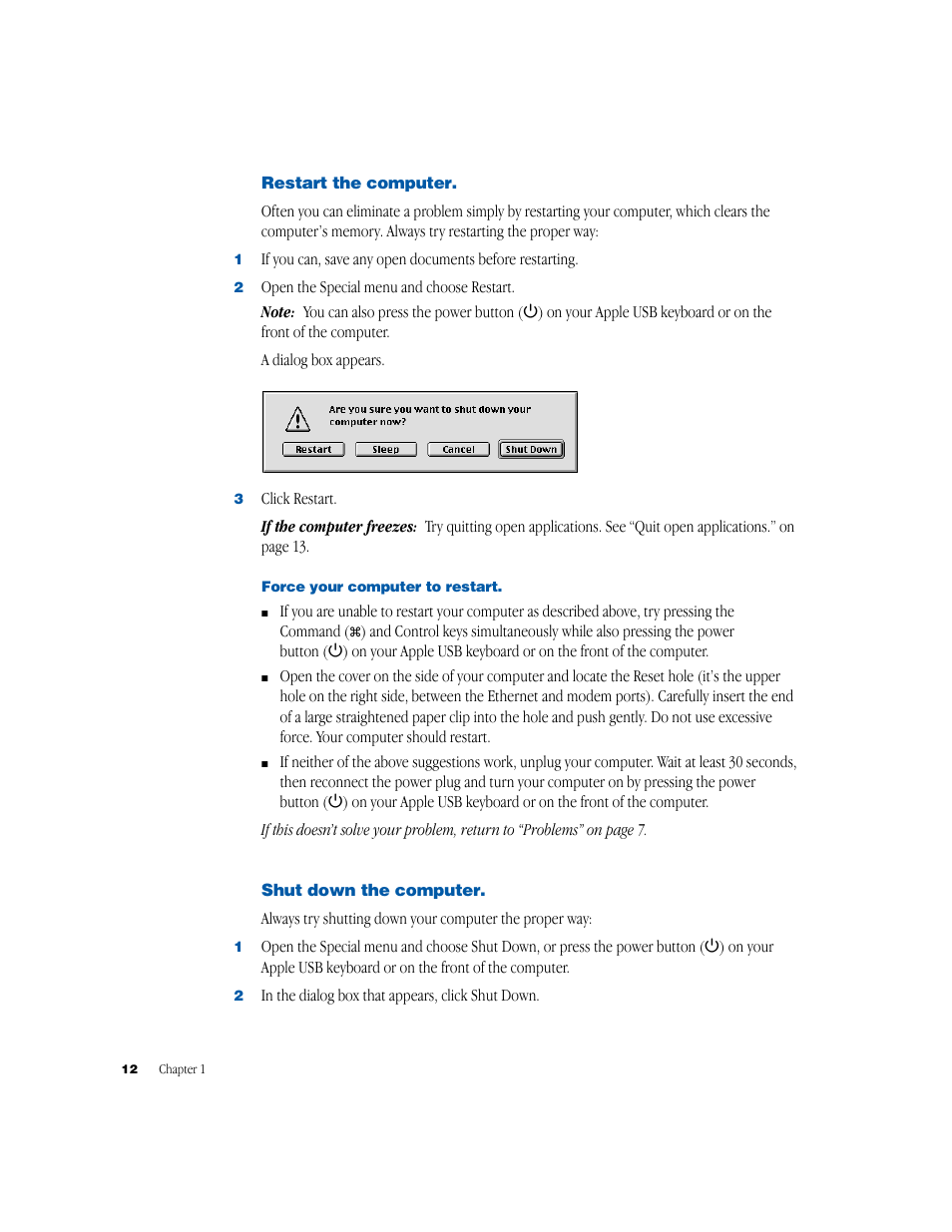 Apple iMac G3 (Original) User Manual | Page 12 / 72