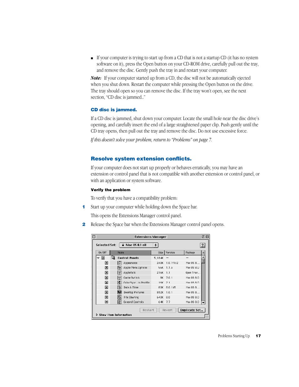 Apple iMac G3 (Original) User Manual | Page 17 / 72