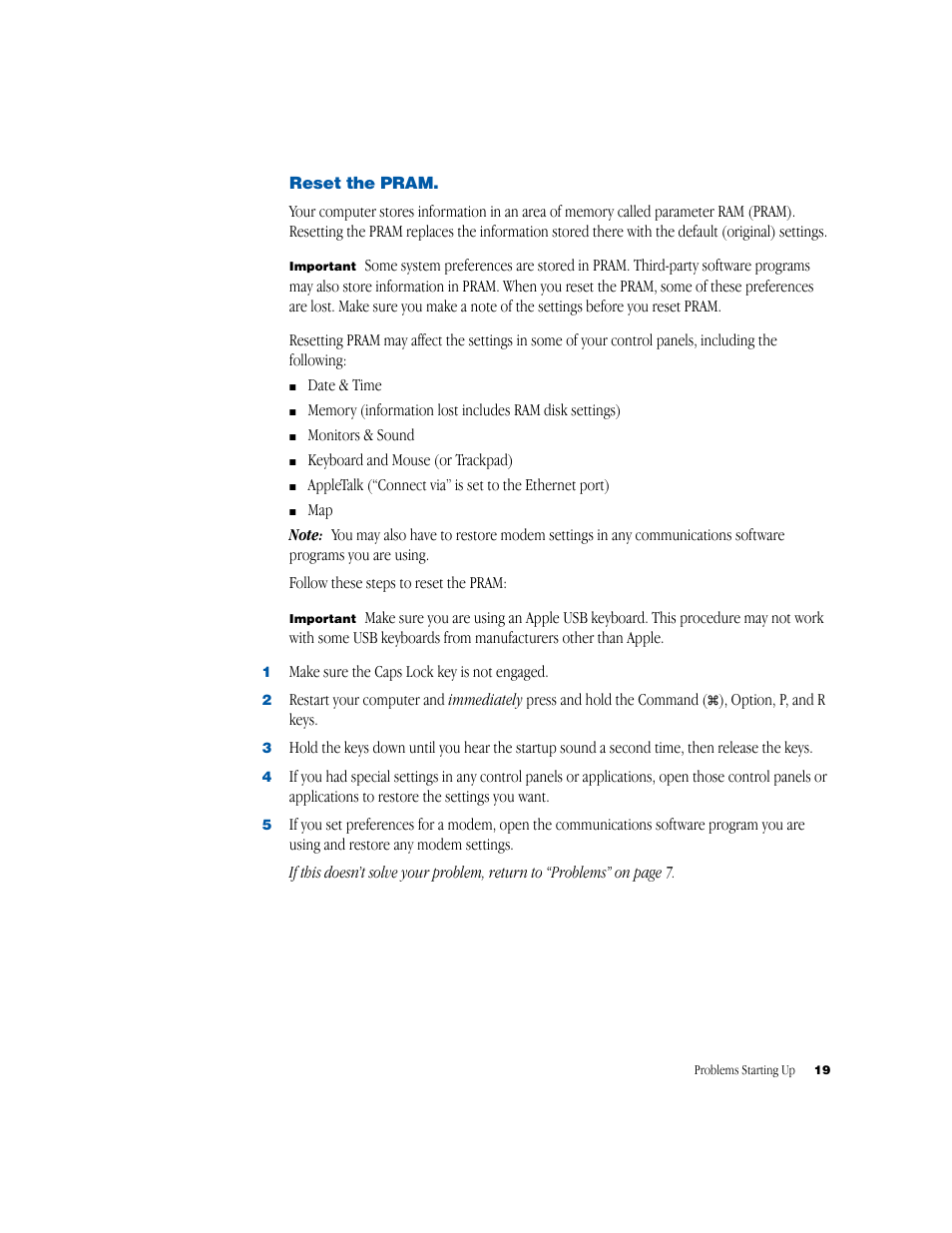 Apple iMac G3 (Original) User Manual | Page 19 / 72