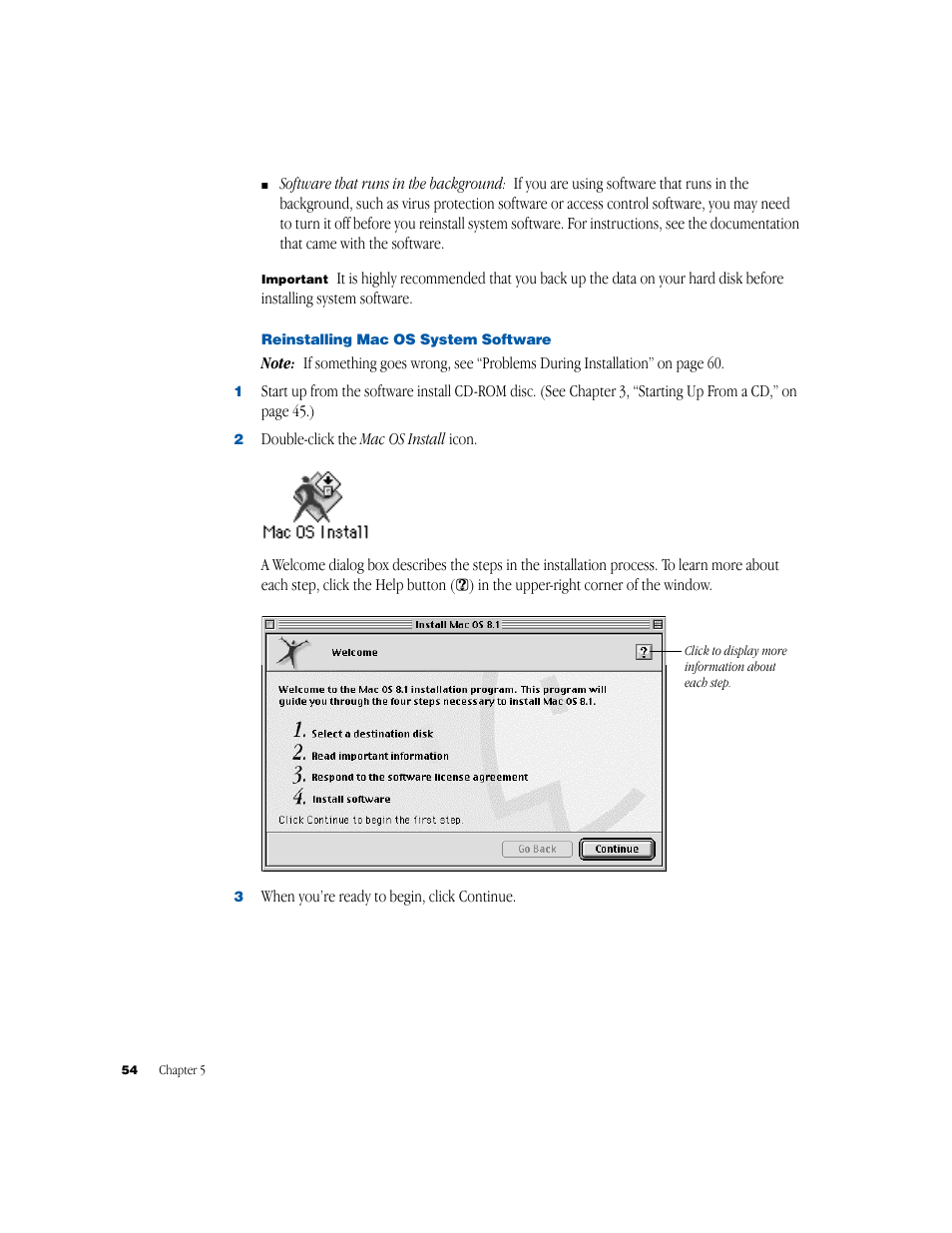 Apple iMac G3 (Original) User Manual | Page 54 / 72