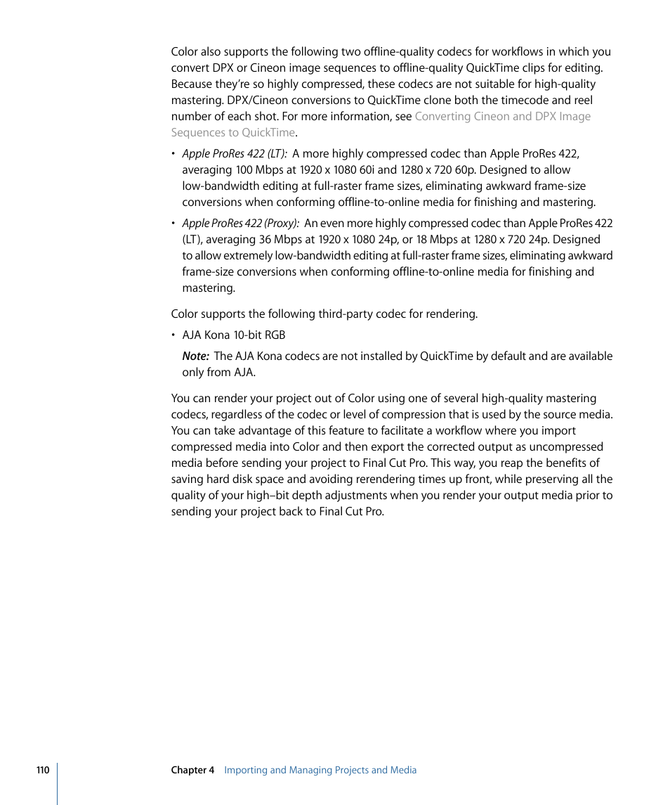 Apple Color 1.5 User Manual | Page 110 / 434