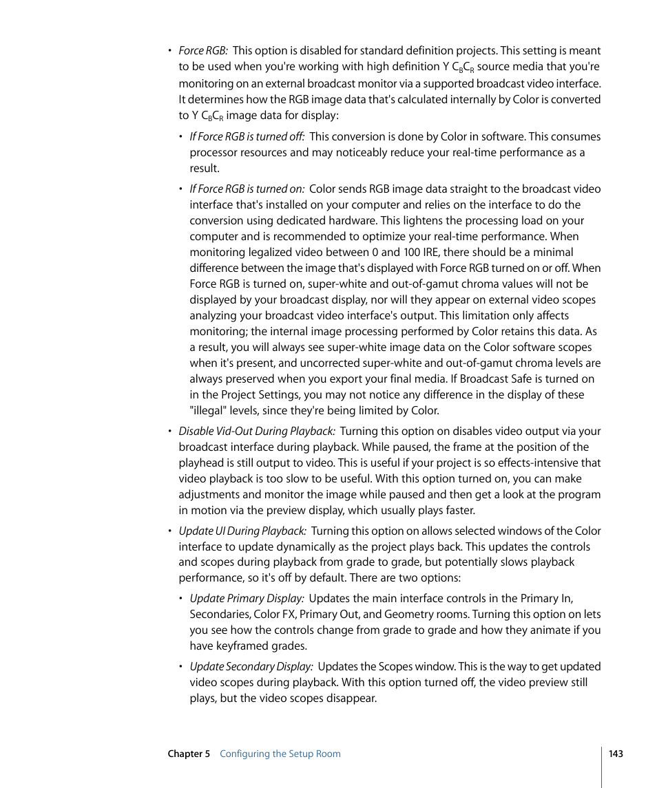 Apple Color 1.5 User Manual | Page 143 / 434