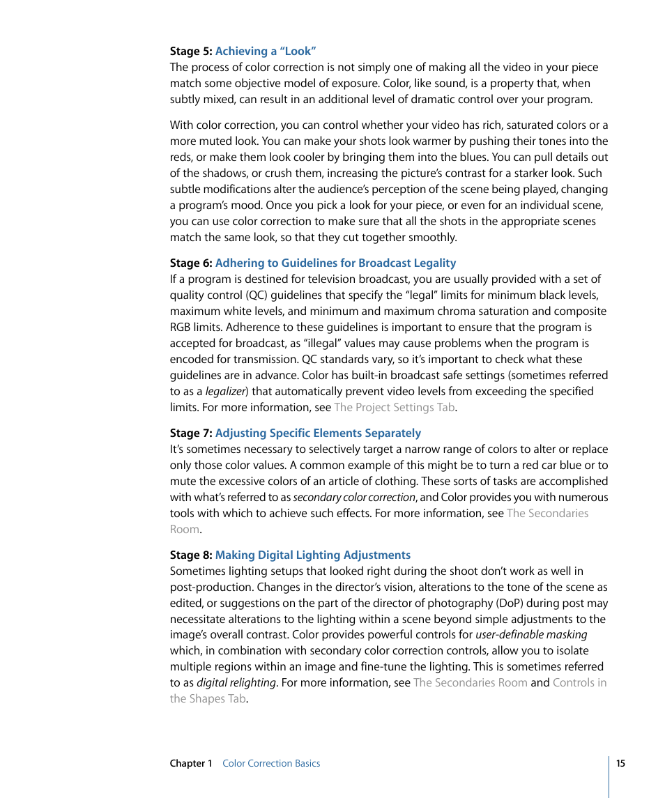 Apple Color 1.5 User Manual | Page 15 / 434