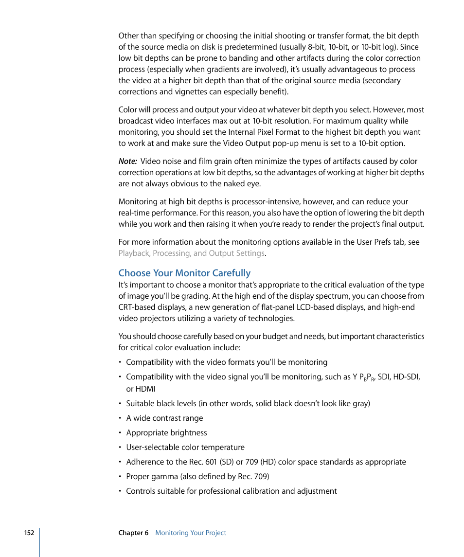 Choose your monitor carefully | Apple Color 1.5 User Manual | Page 152 / 434