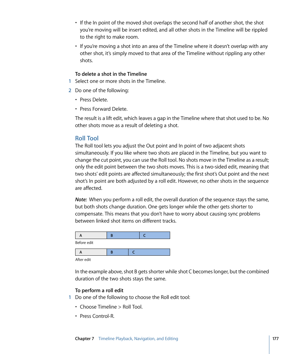Roll tool | Apple Color 1.5 User Manual | Page 177 / 434