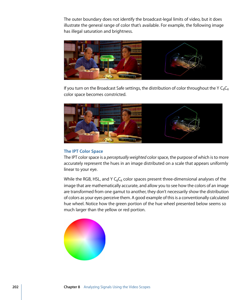 The ipt color space | Apple Color 1.5 User Manual | Page 202 / 434