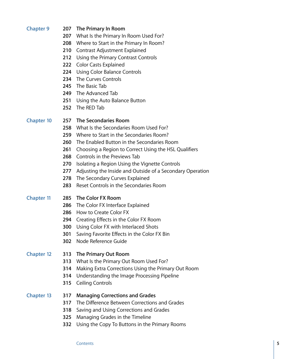 Apple Color 1.5 User Manual | Page 5 / 434