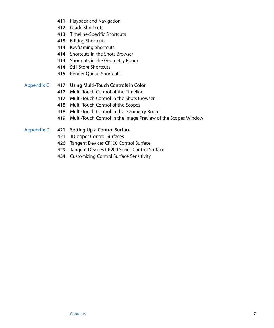 Apple Color 1.5 User Manual | Page 7 / 434