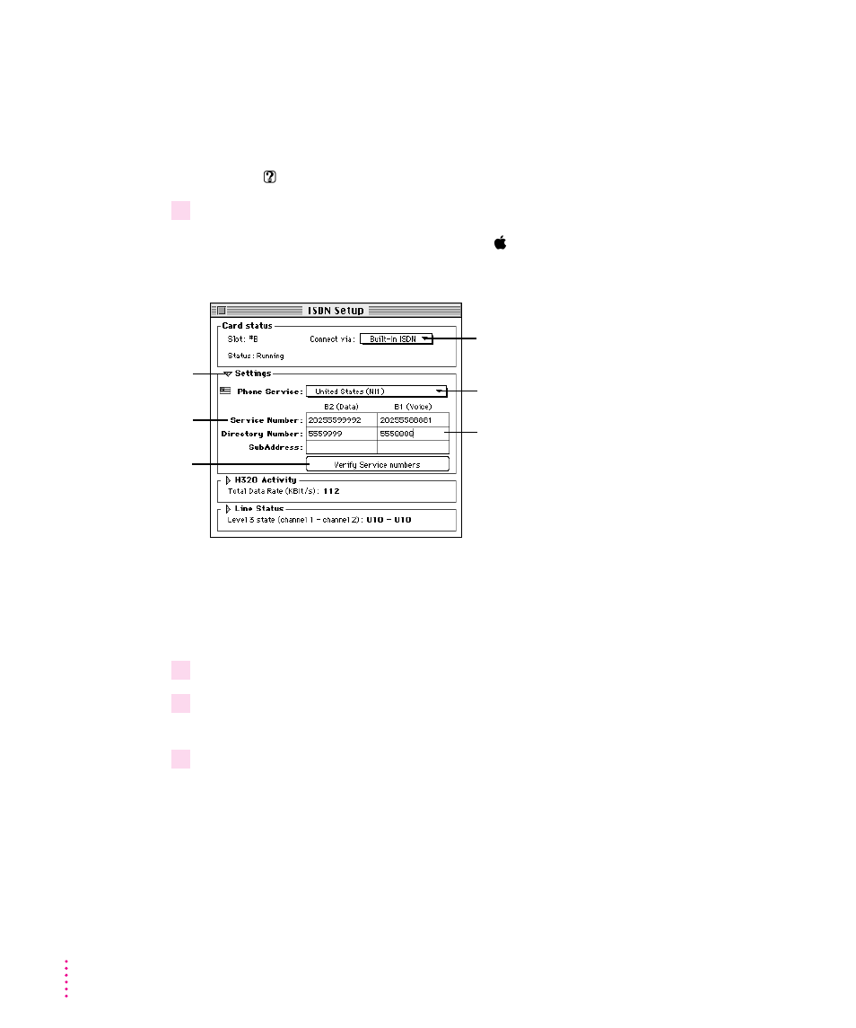 Configuring the isdn setup control panel | Apple QuickTime Conferencing ISDN Kit User Manual | Page 10 / 19